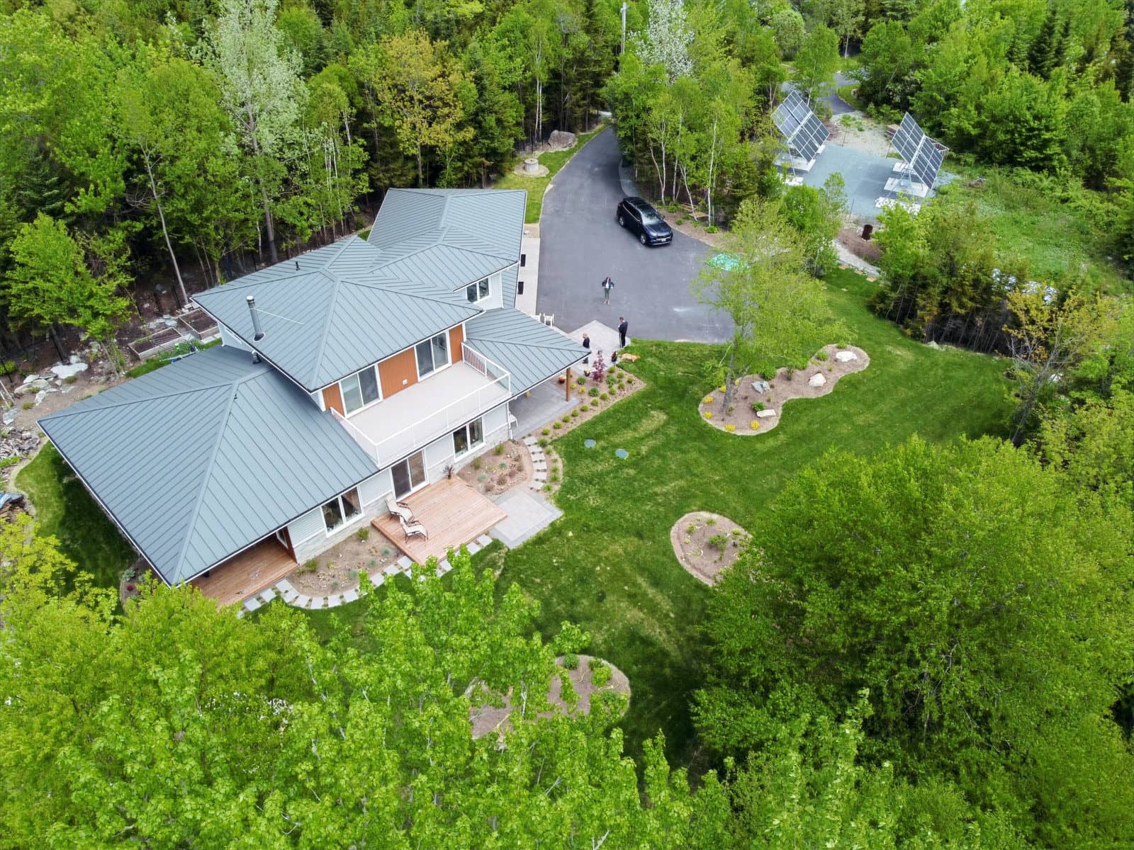 Two seasonally-adjustable A-Frame arrays in Cole Harbour