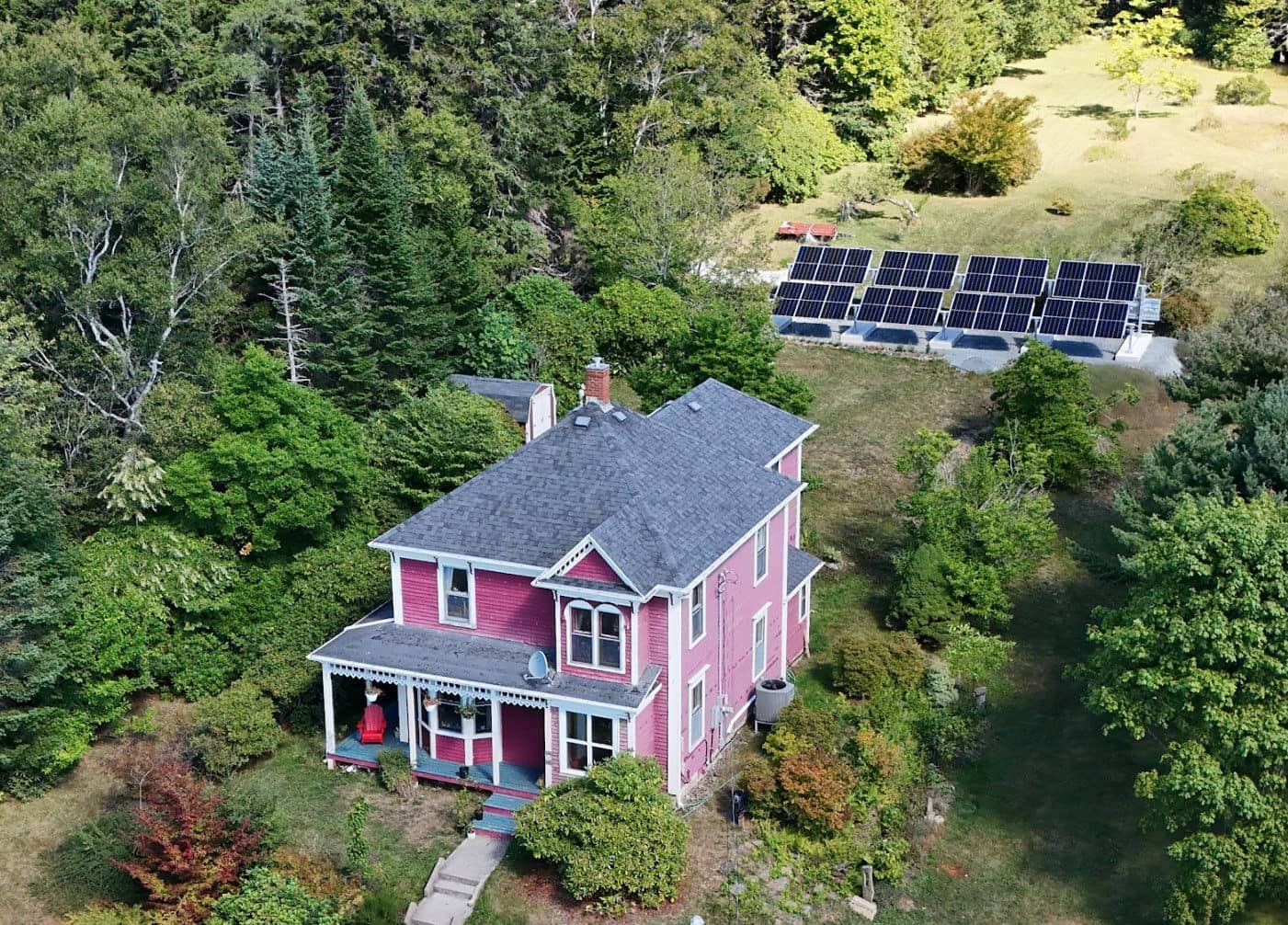 Post & Beam arrays at a heritage home in Riverport